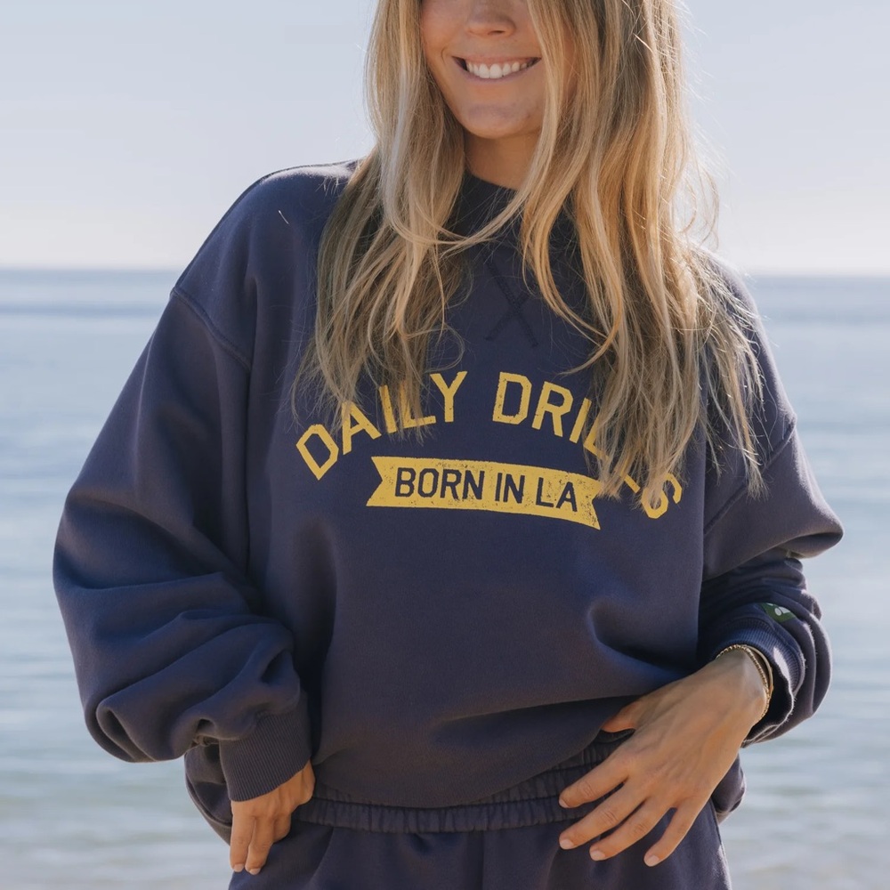 Daily Drills Vintage Birthday Crew